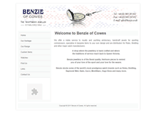 Tablet Screenshot of benzie.co.uk